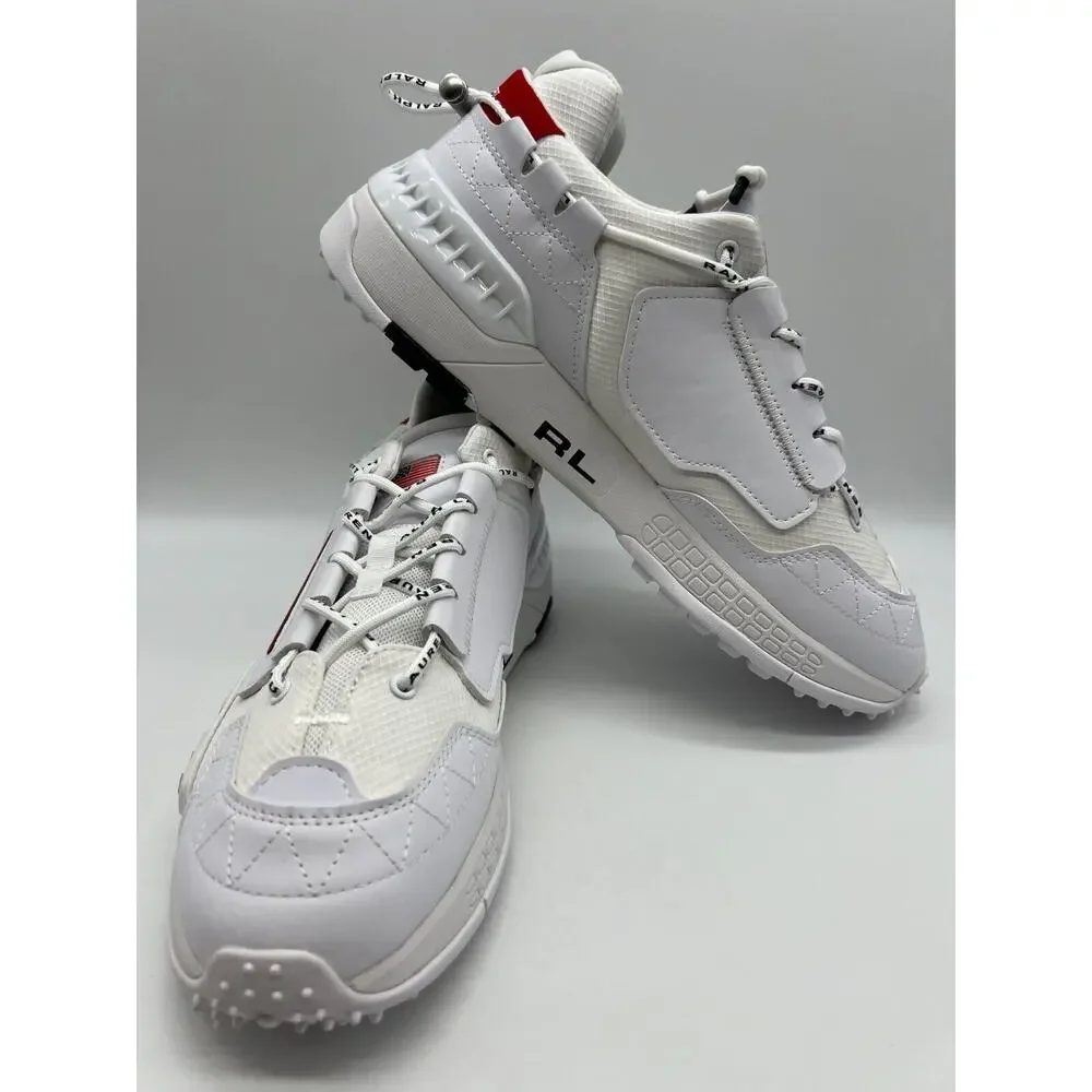 Polo Ralph Lauren Polo Sport PS200 SK LTL White Sneakers Men's Size 11.5